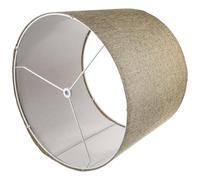 SECFOU Abat-jour Moderne en Lin pour Lampe de Bureau et Lampadaire, Forme Ronde et Lisse, Fonction Protectrice, Cuisine et Salle à Manger Pendant été Vacances