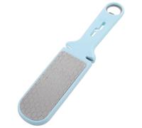 SECFOU Affûteuse de Pierre en Acier Inoxydable avec Poignée Ergonomique, Taille-crayon Manuel Facile à Nettoyer pour Usage Domestique Cuisine