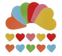 SECFOU Aimants pour Réfrigérateur de Cœur, Lot de 120 Set de Pièces Multicolores, Surface Inscriptible, Réutilisables, Récompenses pour Enseignants et Décoration la Cuisine