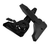 SECFOU Ajusteur D’Angle Réglable 180° pour Chaise de Bureau et Chaise de Jeu, Dispositif Rotatif Métallique Noir, Accessoire de Pièces de Fauteuil Pivotant Ergonomique