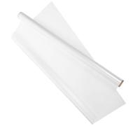 SECFOU Autocollant Tableau Blanc Statique 45x300 Cm Feuilles Effaçables à Sec Film Mural Portable pour Bureau et Domicile Surface Réutilisable sans Traces