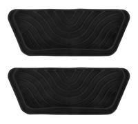 SECFOU Bac Récupérateur de Gouttes en Silicone Solide pour Réfrigérateur, Lot de 2 Pièces, Plateau Rectangulaire Antidérapant Cuisine et Bureau