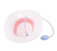 SECFOU Bain de Siège en Plastique Rose pour Femmes Enceintes, Siège de Bain Pliable Effet Apaisant et Guérissant, Adapté aux Hanches Humaines pour Soins Post-partum Couleur Aléatoire