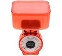 SECFOU Balance Mécanique la Cuisine 1Kg Plastique Robuste Portable pour Pâtisserie et Pesage Cuisine, Accessoire Pratique sans Pile, Usage Domestique Couleur Aléatoire