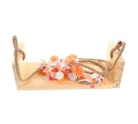 SECFOU Balancelle Bois Pour Photos Nés Accessoires De Décoration De Fête Éléments Ludiques Pour Portraits Garçon Fille