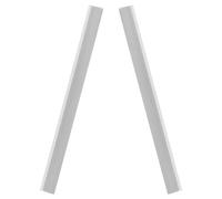 SECFOU Bande de Caoutchouc S'adapte Parfaitement Sol pour Pelle à Poussière 2pcs, Bord Souple de 28cm, Protège Surfaces Domestiques pour Usage Maison et Bureau
