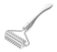 SECFOU Bâtonnet Applicateur Yeux en Acier Inoxydable, Rouleau de Massage Facial Métallique Compact, Stick Massage Contour des Yeux pour Compresses Chaudes, Soin du Visage et Relaxation