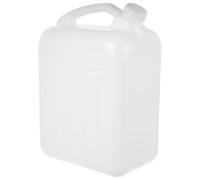 SECFOU Bidon pour Camping et Facile à Transporter d'eau Potable Blanc 10l en Plastique Fiable Activités de Plein Air Réutilisable