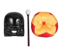 SECFOU Bloc du Temple Acrylique Coussin et Surface Claire pour Usage Temple Bouddhiste et Pratique de Sutras Accessoire Spirituel