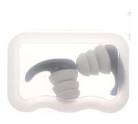 SECFOU Bouchons D'oreille en Silicone Antibruit Confortables pour Natation et Sports Aquatiques, de Bruit, 1 Paire Invisible et Étanche