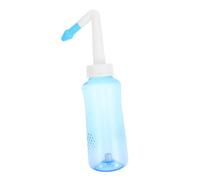 SECFOU Bouteille de Lavage Nasal 300ml en Pp pour Garçon et Filles et Adultes, Pot Manuel Polyvalent pour Rinçage et Soulagement des Problèmes Nasaux, Usage Portable