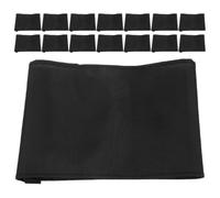 SECFOU Brassards Noirs en Tissu Élastique pour Funérailles, 25 Pièces, Confortables et Respirants, Adaptés Bras pour Occasions de Deuil et Commémorations
