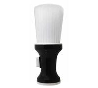 SECFOU Brosse de Coiffure Plate Noire pour Coiffeurs Professionnels, Brosse à Cheveux en Pp Fonction Anti-poussière, pour Salon et Coupe de Perruques