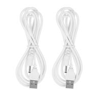 SECFOU Câble de Charge USB vers Dc 3,5 X 1,35 Mm Noir de 1,5 M Compatible Chargeur Téléphone Portable Fiche Femelle Solide et Flexible pour Usage Industriel