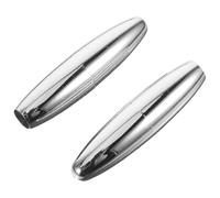 SECFOU Cache-bras Plastique Argenté pour Guitare Électrique 5mm, Léger et Robuste, Lot de 2 Pièces, Accessoire pour Système de Tremolo