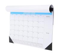 SECFOU calendrier mural Calendrier suspendu de 18 mois fin planificateur suspendu Papier Bleu