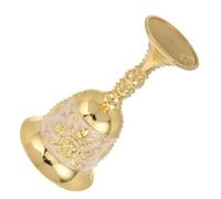 SECFOU Calice Royal Médiéval en Métal Orné Gobelet à Vin Vintage Relief Coupe à Boire Décorative pour Fêtes Soirées à Thème et Cérémonies Verre Artisanal 1 Pièce