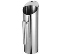SECFOU Carafe Inox 1,5 L pour Boissons Froides Corps Droit et Poignée Ergonomique, Pichet Multifonction pour Cocktails, Jus et Thé Glacé, Usage Maison et Restaurant