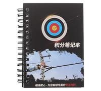 SECFOU Carnet de Suivi des Scores Support D'analyse Détaillée pour Archers en Papier, Facile à Transporter pour Entraînements et Compétitions de Tir à l'arc