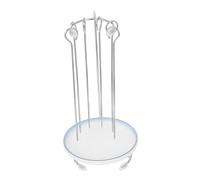 SECFOU Cintre Kebab brochettes de kebab en acier inoxydable brochettes de grill Barbecue de grill