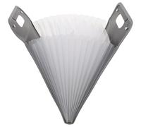 SECFOU Classeur Accordéon à Soufflets 13 Compartiments A4 Grand Format Pochette de Rangement pour Dossiers Multicouches Renfort PP Noir, Organiseur de Fichiers Bureau Maison Scolaire