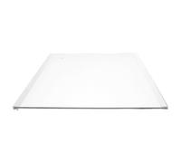 SECFOU Clayette Frigo en Verre Trempé de Rechange pour Étagère du Réfrigérateur, Accessoire de Congélation Robuste et Facile à Installer Cuisine et Bureau