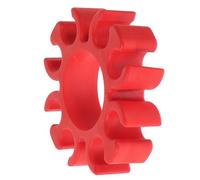 SECFOU Clip de Baguette de Batterie en Silicone Rouge Portable et Protecteur, Compatible Baguettes 5a ou 7a, pour Salle de Répétition ou Scène