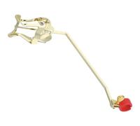 SECFOU Clip de Lyre Léger en Acier Inoxydable pour Partitions de Cor Français, Accessoire Polyvalent Portable pour Orchestres et Bureaux