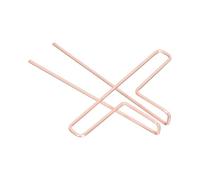 SECFOU Clip Musical en Métal Forte Force de Serrage et Design Creux, Pince à Feuille Pratique pour Scène et Salle de Concert, Accessoire pour Pupitre de Musique