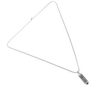 SECFOU Collier Capsule Parfum Acier Inoxydable Pendentif Aromathérapie Créatif pour Femmes et Hommes Bijou Élégant Résistant et Original Cadeau pour Occasions Spéciales