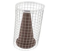 SECFOU Cône de Frai pour Poissons, en Argile Cuite avec Grille D’Isolation et Rainure, Conçu pour Éleveurs de Poissons et Œufs en Aquarium