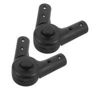 SECFOU Connecteur D’Articulation Pliable pour Poignée de Poussette Kit de Réparation Complet Ressort et Visserie pour Tube ∅22 MM Pièce de Rechange en Plastique Haute Résistance