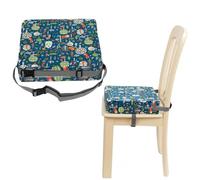 SECFOU Coussin de Siège Rehausseur pour Garçon Fille et Nourrisson Léger et Facile à Ranger pour Salle à Manger ou Restaurant Vert