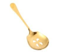 SECFOU Cuillère à Trous en Acier Inoxydable Épais, Passoire la Cuisine Inox Solide, pour Restaurant et Repas en Famille, Compatible Lave-vaisselle