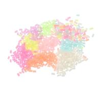 SECFOU Décorations En Pâte Polymère Argile à Saupoudrer Pour Coques De Téléphone Accessoires Créatifs Multicolores 9 Sachets Assortiment Couleurs Intenses Loisirs Créatifs