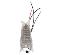 SECFOU Élément Chauffant Prévient la Surchauffe pour Sèche-cheveux en Métal Argenté Compatible Large pour Appareils Domestiques et Salons
