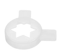 SECFOU Embouts en Plastique Réutilisables Machine à Glace pour Buses de Rechange pour Décoration de Gâteaux et Desserts, pour Usage Domestique et Boutiques de Glaces