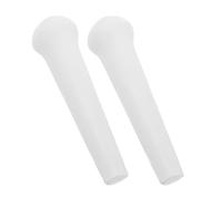 SECFOU Ensemble 2 Tiges de Broyage en Céramique 10 Cm, Pilon à Ail Manuel Multi-usage Cuisine, Broyage D’épices, Légumes et Aliments, Ustensile Cuisine sans Électricité Facile à Nettoyer