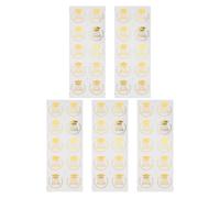 SECFOU Étiquettes Autocollantes Dorées pour Remise de Diplômes 2026, 50 Pcs, Diamètre 38 Mm, Autocollants Adhésifs pour Chapeaux de Diplômés et Décorations D’enveloppes, pour