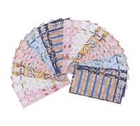 SECFOU Feuilles de Budget à Six Trous à Motifs de Fruits, Lot de 24 Cartes Budgétaires Décoratives pour Classeur, Cartes de Consommation Pratiques pour Gestion Financière à Domicile