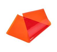 SECFOU Film Filtre Couleur Effet Coucher de Soleil pour Éclairage LED 30 Cm X 300 Cm, Film Pet Orange Diffuseur de Lumière pour Photographie, Tournage et Ambiance Chaleureuse