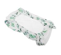 SECFOU Housse de Matelas à Motif Imprimé et Lavable Vert en Tissu Tricoté pour Bébé pour Crèches et Tables à