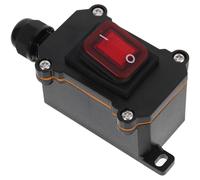 SECFOU Interrupteur Étanche à Bascule Inline Cord Switch Positions Haute Puissance pour Éclairage Extérieur et Appareils Industriels