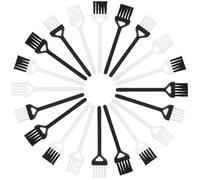 SECFOU Kit de 20pcs Brosses de Nettoyage Antistatique pour Clavier et Ventilateurs PC en Plastique, pour Tableau de Bord Voiture en Automne et Hiver