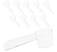 SECFOU Lot de 10 Capuchons Transparents de Protection Anti-poussière pour Têtes de Brosse à Dents Électriques, Étuis Portables et Réutilisables, Accessoires Compacts pour Hygiène