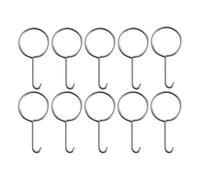 SECFOU Lot de 10 Crochets de Levage en Acier Inoxydable, Légers et Ergonomiques, pour Siphon Accessoires de Salle de Bain