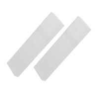 SECFOU Lot de 2 Boîtes de Transport en Plastique pour Gratte-langue, Étuis Compacts et Réutilisables, Porte-grattoir Robuste, Rangement Hygiénique pour Nettoyage de Langue, Voyage