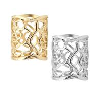 SECFOU Lot de 2 Boucles D'écharpe Vintage en Alliage Creux, Motif Rose Ajouré, Anneaux Châle Doré et Argenté, Fermoirs pour Foulards et Châles, Accessoire Élégant pour Fêtes et Mariages