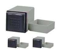 SECFOU Lot de 3 Tampons à Accords pour Guitare et Ukulélé, Outil de Marquage Précis en Caoutchouc, Accessoire Portable pour Apprendre les Accords, Référence pour Création de Partitions,