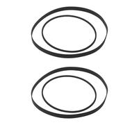 SECFOU Lot de 4 Courroies Plates en Caoutchouc pour Remplacement de Courroie D'entraînement de Platine Vinyle Pioneer Ct-w606, Pièces Détachées Compatibles pour Tourne-disque,